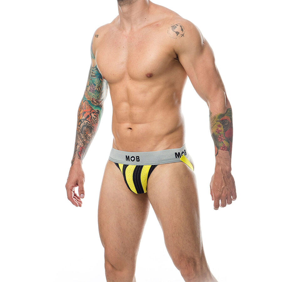 MOB - CLASSIC JOCK STRIPE YELLOW SIZE S