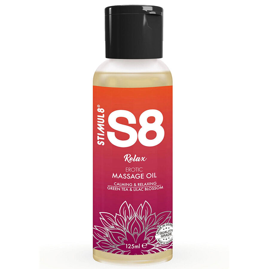 STIMUL8 - S8 RELAX ZELENI ČAJ ULJE ZA MASAŽU 125 ML