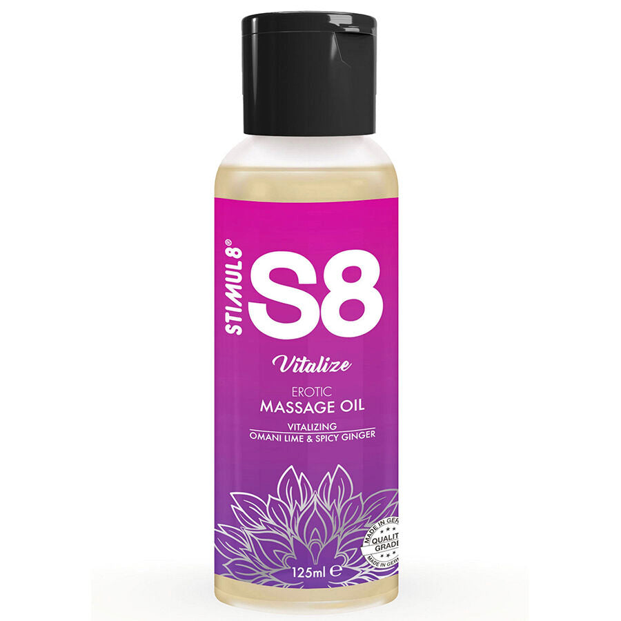 STIMUL8 - S8 VITALIZE LIME ULJE ZA MASAŽU 125 ML