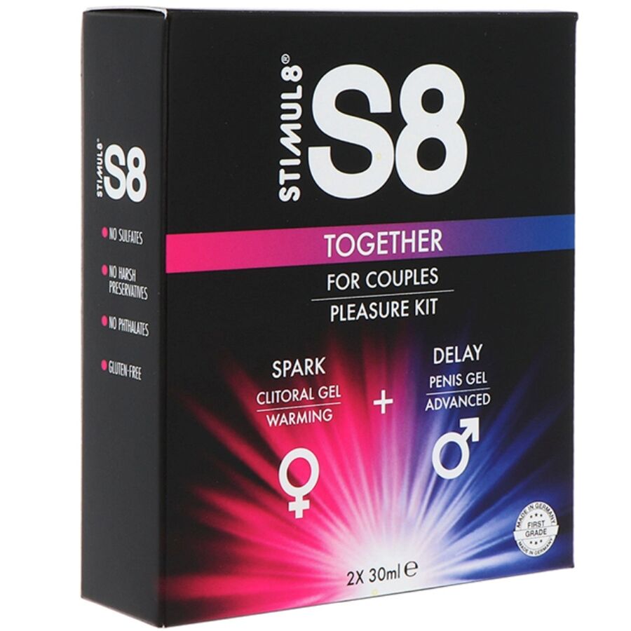 STIMUL8 - S8 TOGETHER KOMPLET ZA PAROVE 2 X 30 ML
