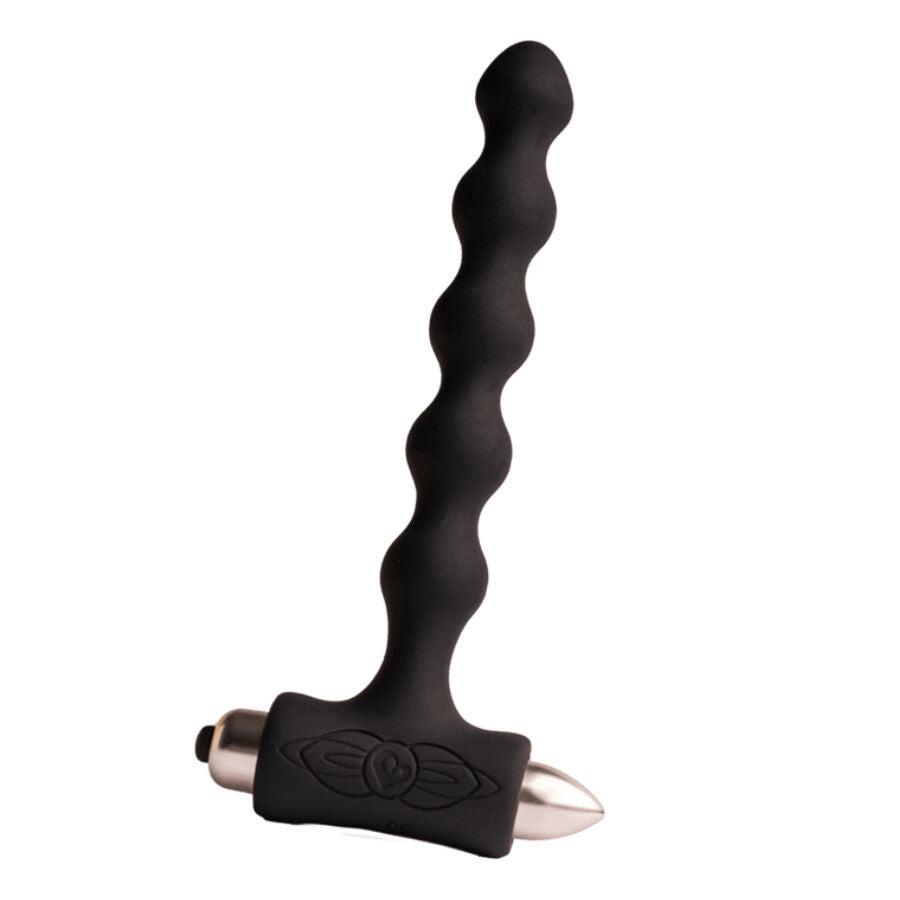 ROCKS- OFF - PETITE SENSATIONS BISERNA ANALNA KUGLE VIBRATOR CRNI