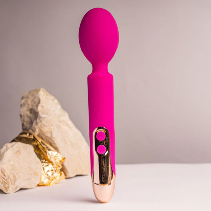 ROCKS- OFF - ORIEL FLEKSIBILNI VIBRATOR U OBLIKU ŠTAPIĆA BOJE FUCHIJE