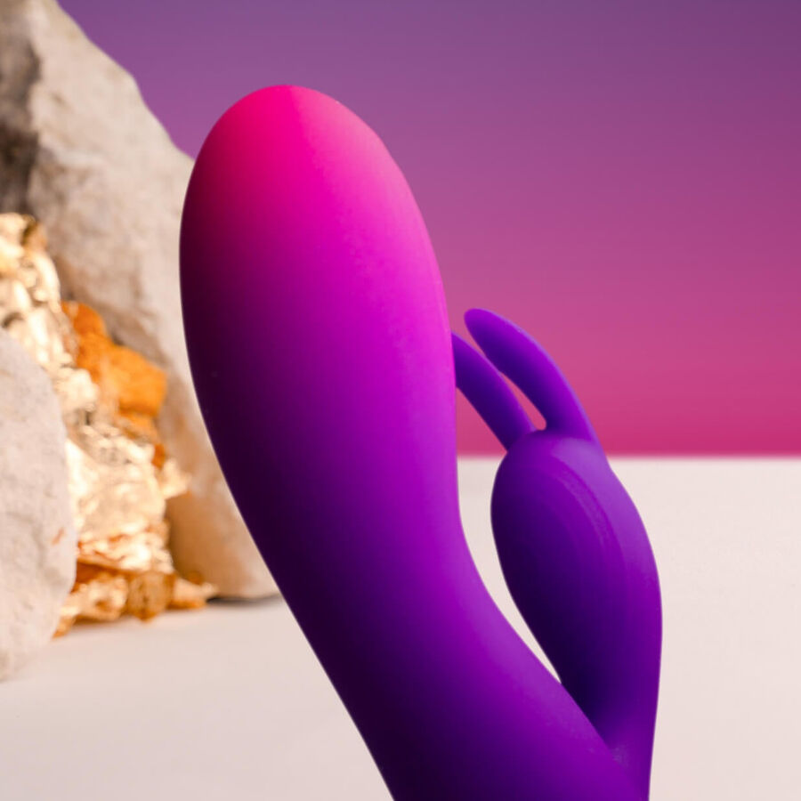 ROCKS- OFF - GLO- GIRL LJUBIČASTI ZEKA VIBRATOR