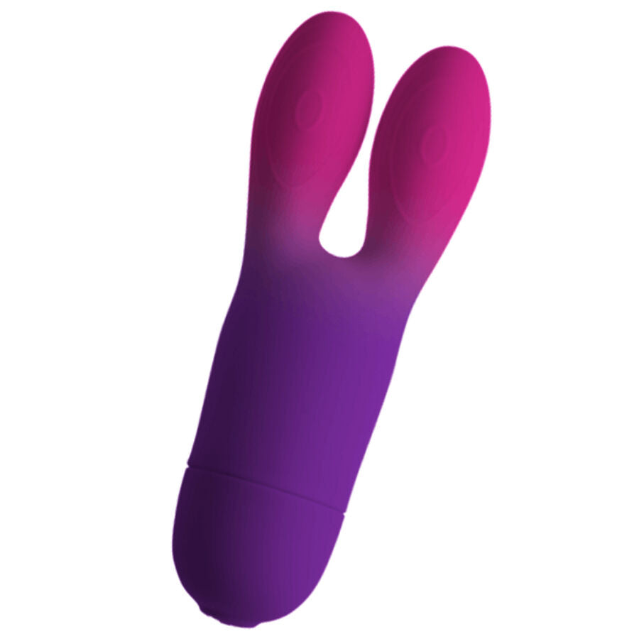 ROCKS- OFF - GLO-GIRL ZEČIJI VIBRATOR LJUBIČASTI FLEKSIBILNI