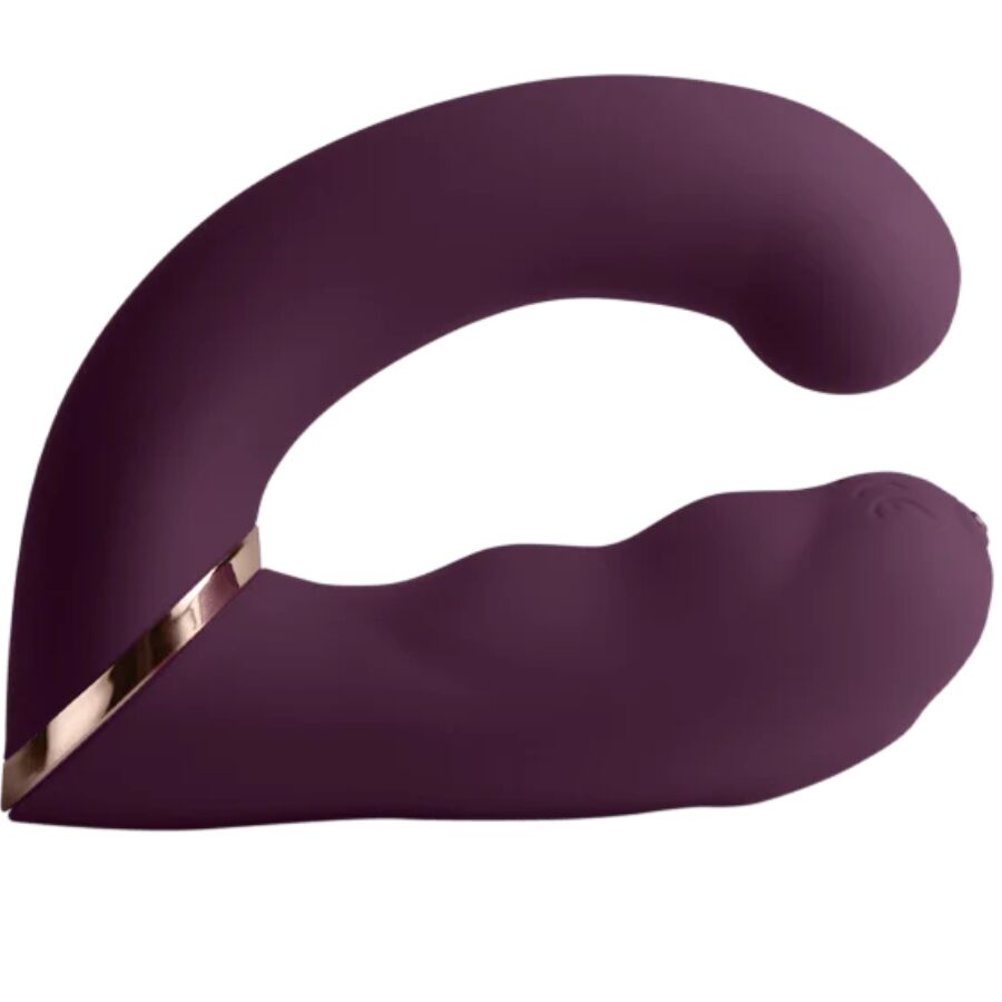 ROCKS-OFF - GEMINI DUALNI VIBRATOR G-TAČKA STIMULATOR KLITORISA LJUBIČASTI