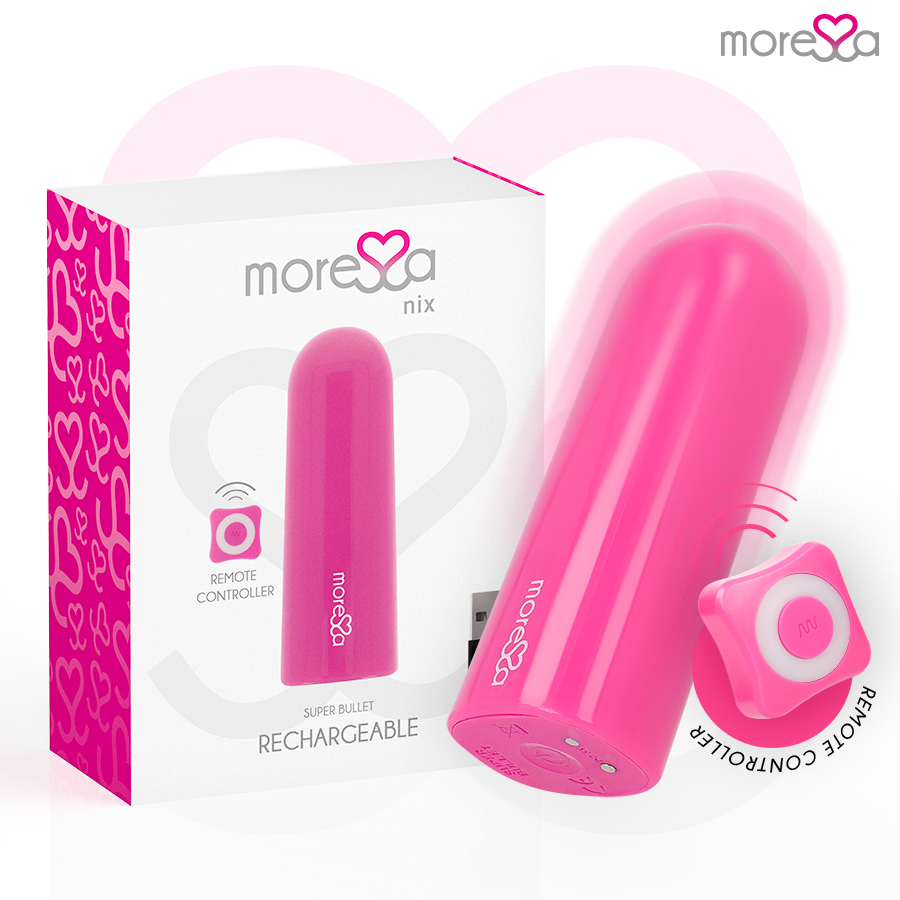 MORESSA - NIX VIBRATOR NA DALJINSKO UPRAVLJANJE ROZE