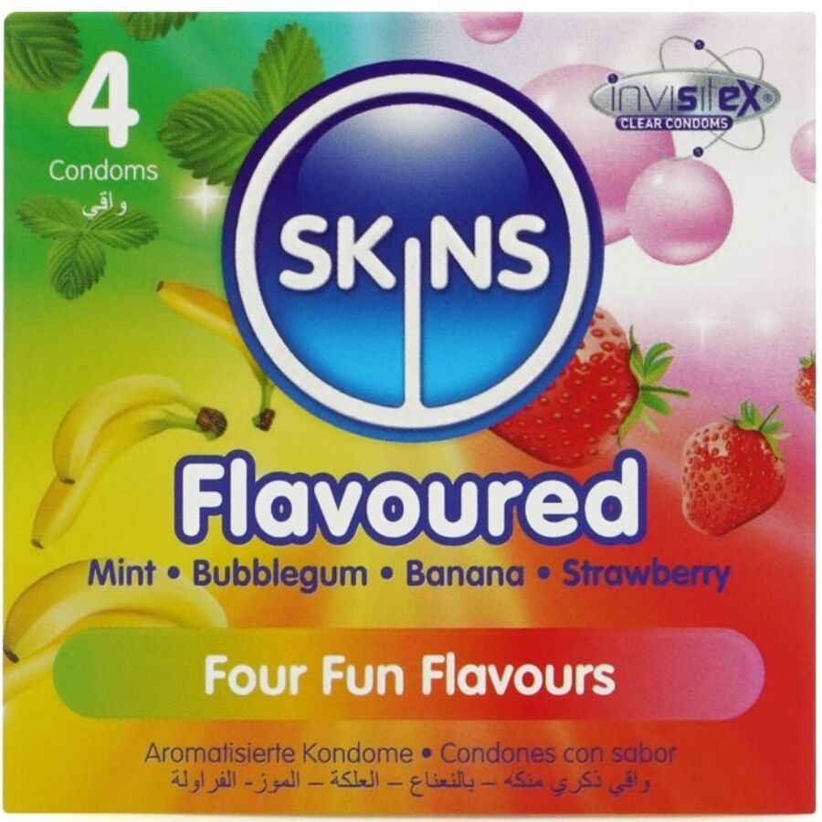SKINS - MULTI UKUSI PREMIUM KONDOMI PAKOVANJE 4