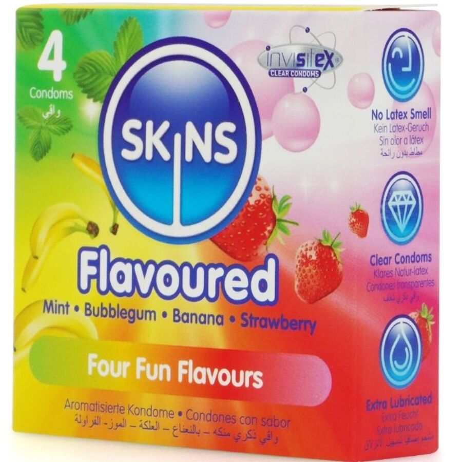 SKINS - MULTI UKUSI PREMIUM KONDOMI PAKOVANJE 4