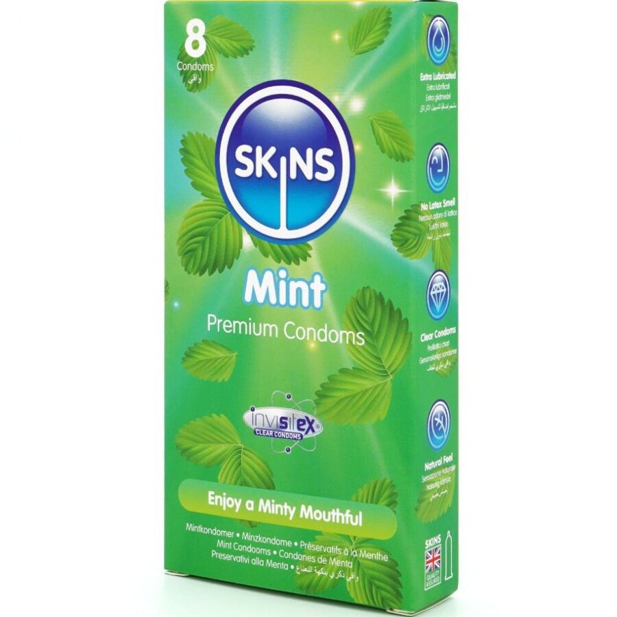 SKINS - MINT PREMIUM KONDOMI PAKOVANJE 8