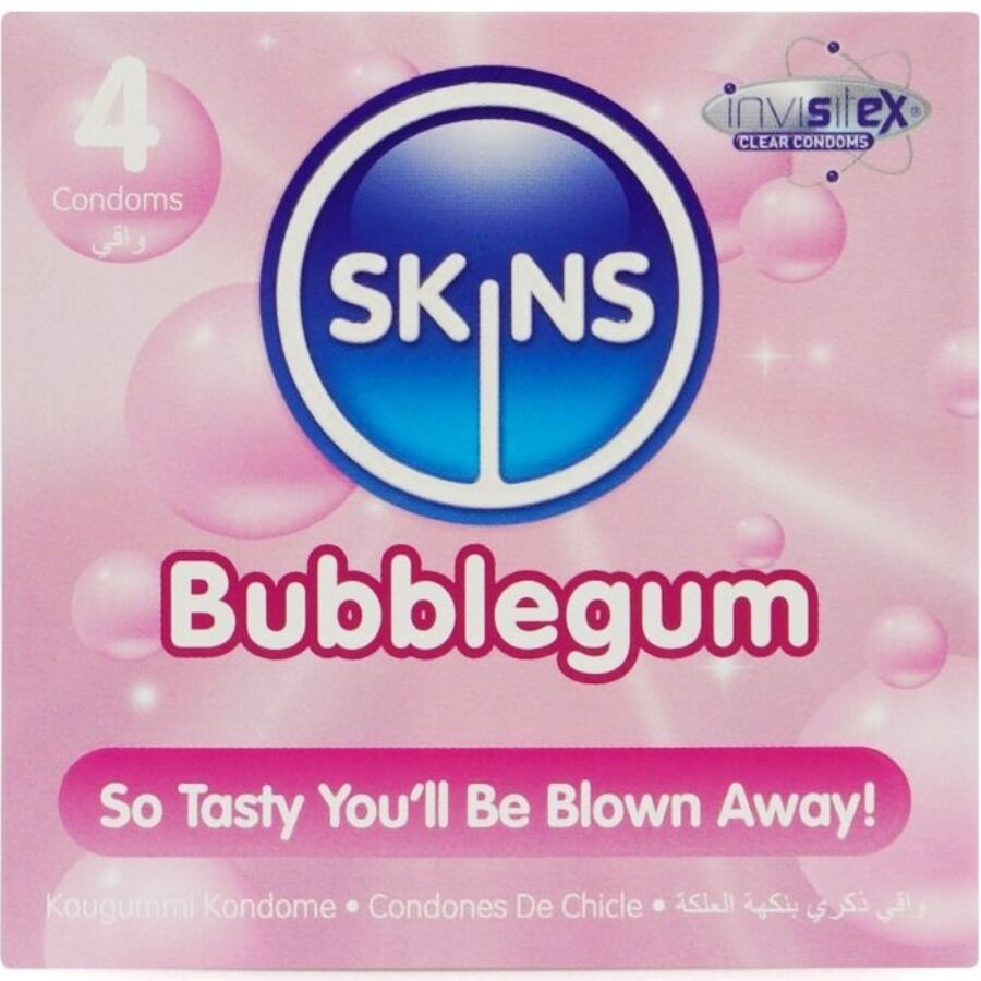 SKINS - ŽVAKAĆA GUMA PREMIUM KONDOMI PAKOVANJE 4
