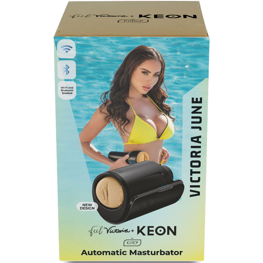 KIIROO - KEON WIFI COMBO VICTORIA JUNE AUTOMATSKI MASTURBATOR + FEEL STROKER
