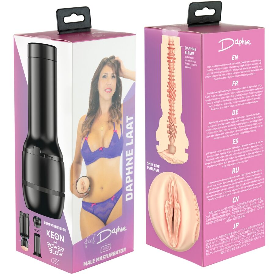 KIIROO - FEEL DAPHNE LAAT STARS KOLEKCIJA STROKERS KOMPATIBILNO SA POWERBLOW-OM