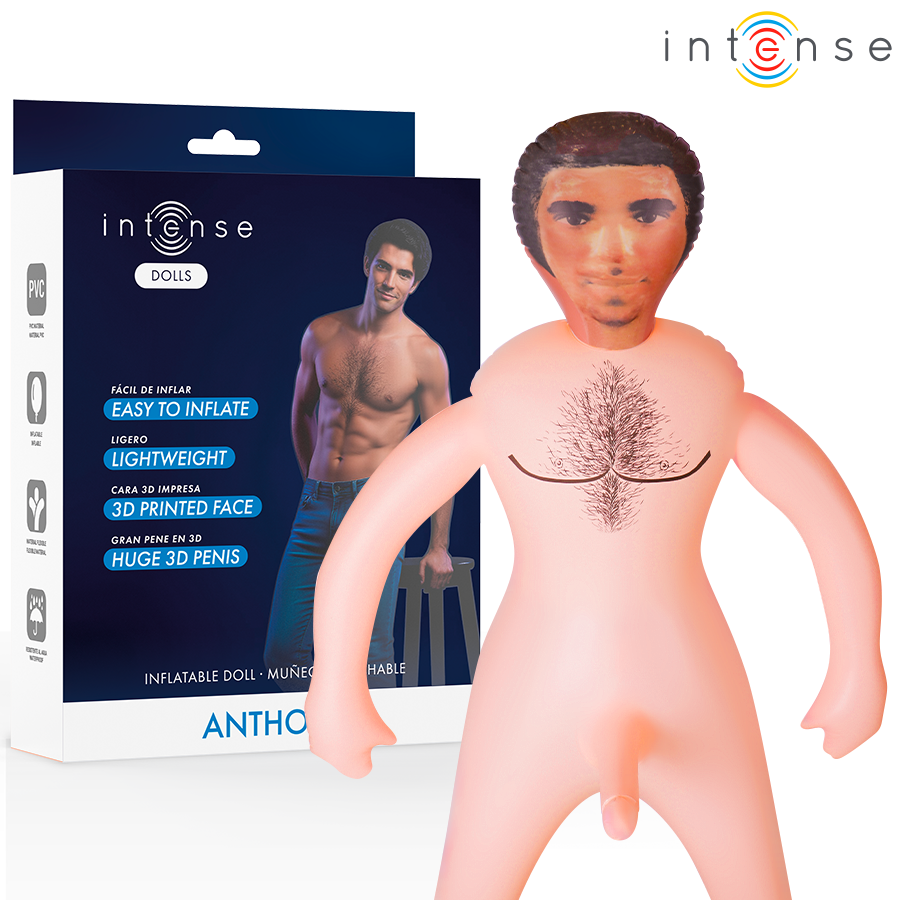 INTENSE LUTKE - ANTONI LUTKA NA NADUVAVANJE SA 3D PENISOM