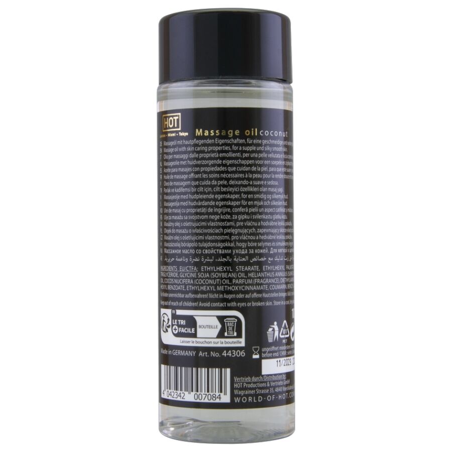 HOT - ULJE ZA MASAŽU KOKOS 100 ML