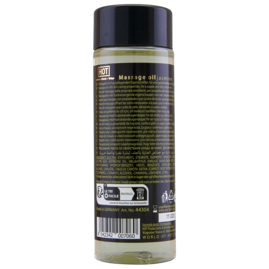 TOPLO - ULJE ZA MASAŽU JASMIN 100 ML