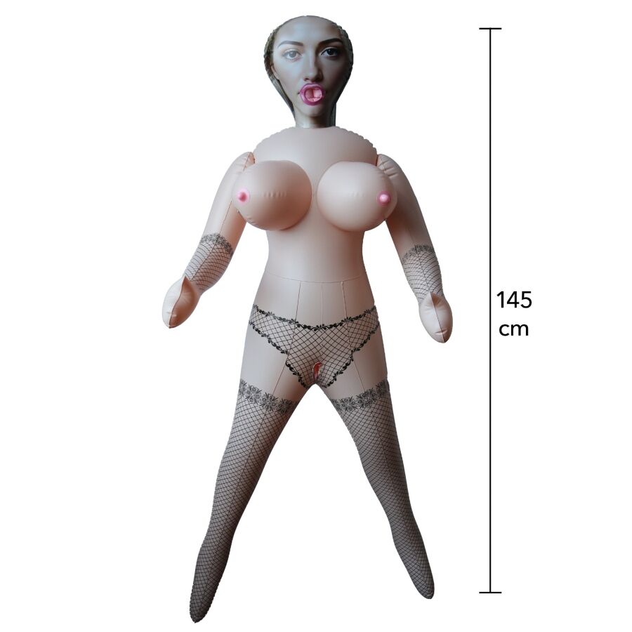 SKRIVENA ŽELJA - BRITNEY SA VELIKIM GRUDIMA LUTKA NA NADUVAVANJE 145 CM