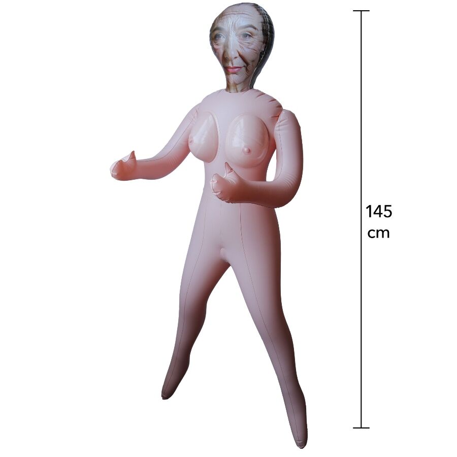SKRIVENA ŽELJA - NAPALJENA BAKA NA NADUVAVANJE 145 CM
