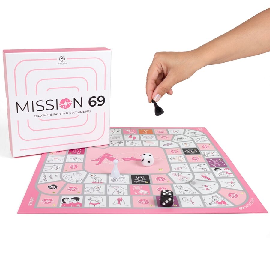 TAJNA IGRA - DRUŠTVENA IGRA ZA PAROVE "MISIJA 69"