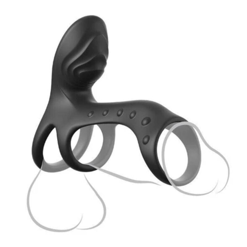 Fantasy C-Ringz — vibrator Ultimate Couples Cage Pro, 19,5 cm