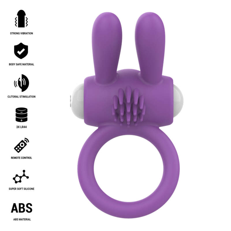 Intense — vibrator Hopps Clitoral Stimulation, ljubičasta