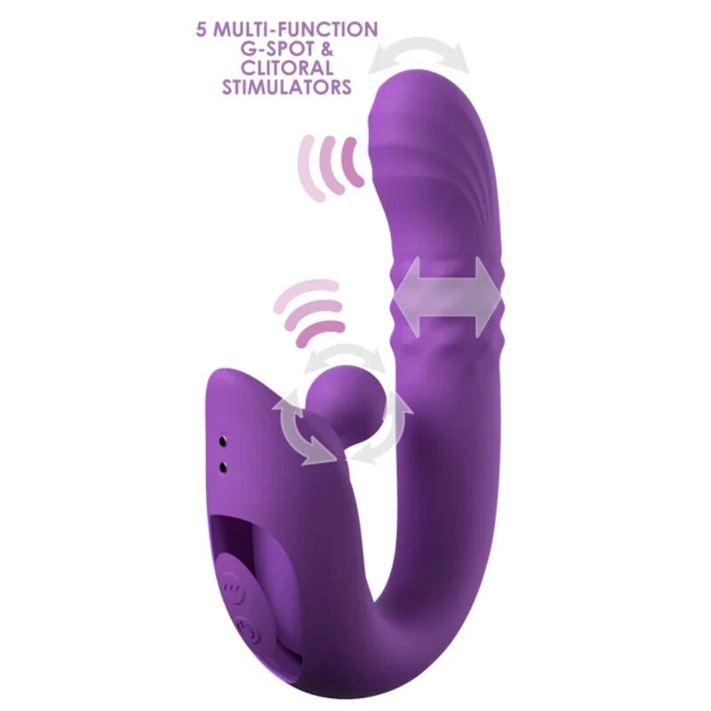 Fantasy FOR HER — Harmoni pro purple g-spot & clitoral rabbit vibrator