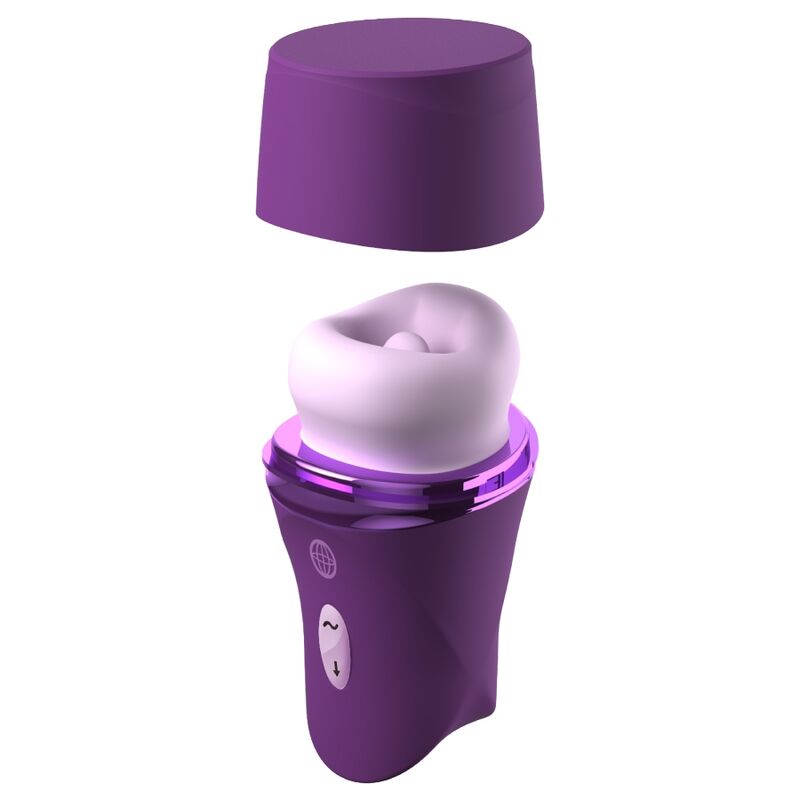FANTAZIJA ZA NJU - LUSH KISS PLUSH PURPLE VAKUUMSKI & LIŽUĆI KLITORALNI STIMULATOR