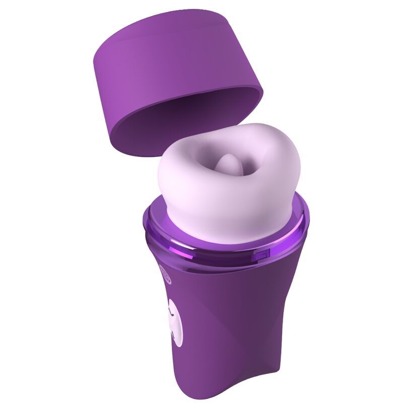 FANTAZIJA ZA NJU - LUSH KISS PLUSH PURPLE VAKUUMSKI & LIŽUĆI KLITORALNI STIMULATOR