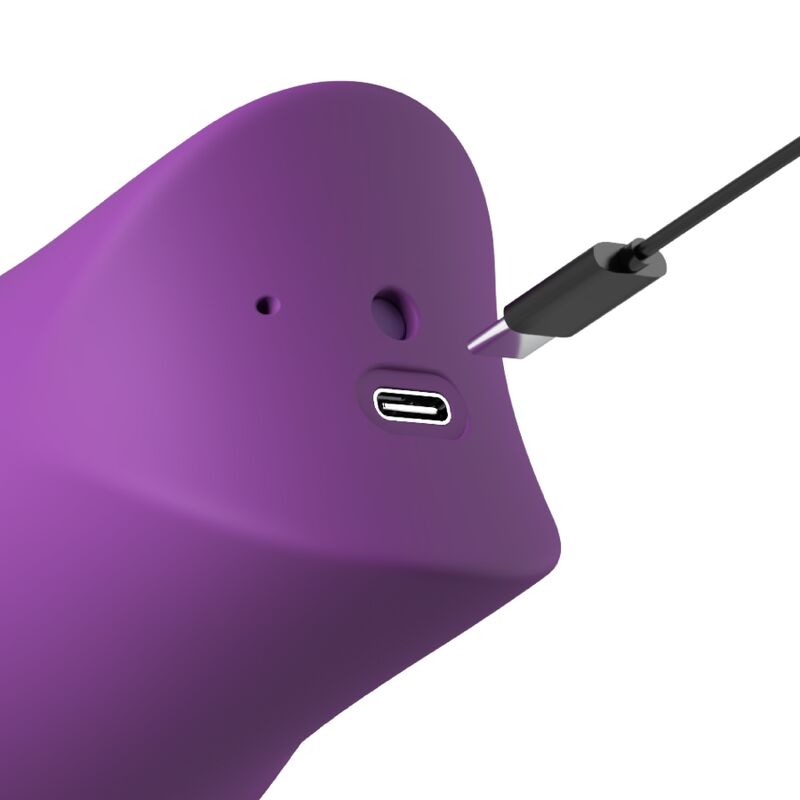 FANTAZIJA ZA NJU - LUSH KISS PLUSH PURPLE VAKUUMSKI & LIŽUĆI KLITORALNI STIMULATOR
