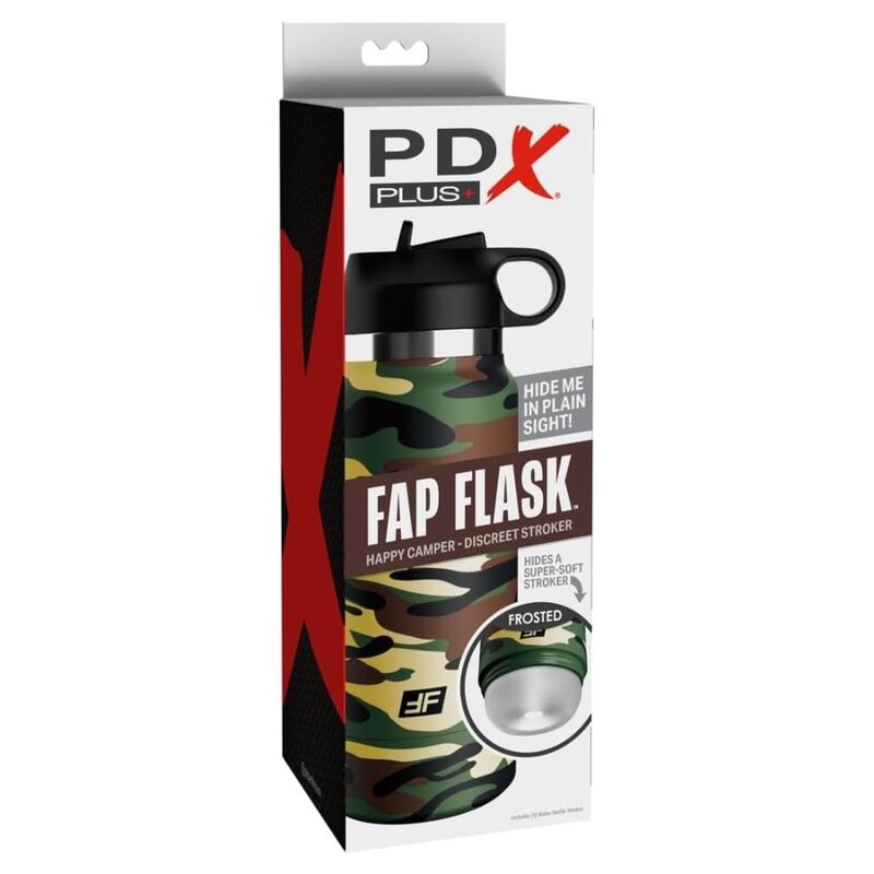 PDX Plus — masturbator Fap Flask Happy Camper