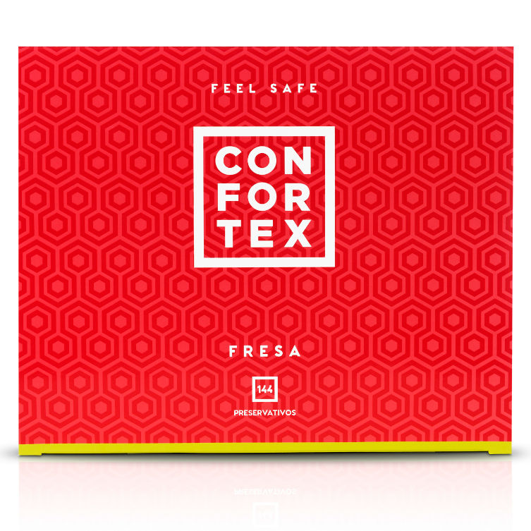 CONFORTEX - KONDOMI SA UKUSOM JAGODE 144 KOMADA
