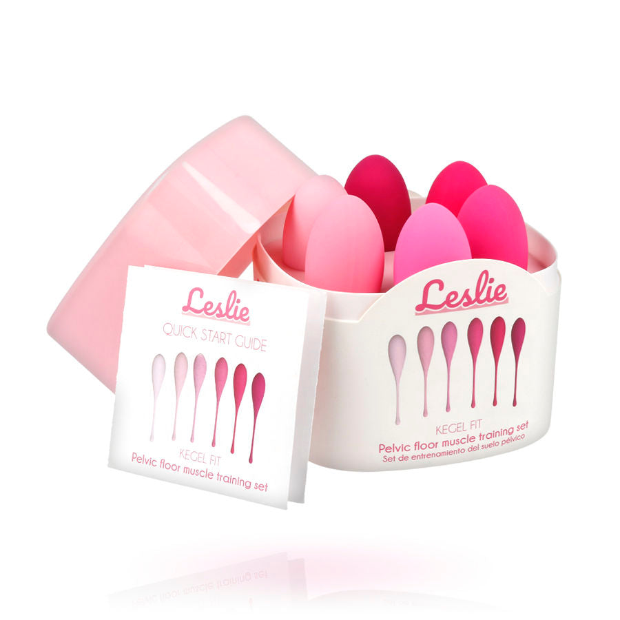 LESLIE - KEGEL FIT SET ZA TRENING MIŠIĆA KARLIČNOG DNA 6 TEGOVA