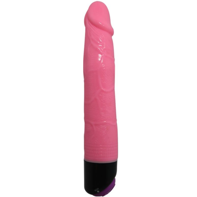 BAILE - ŠARENI REALISTIČAN VIBRATOR ZA SEKS ROZI 23 CM