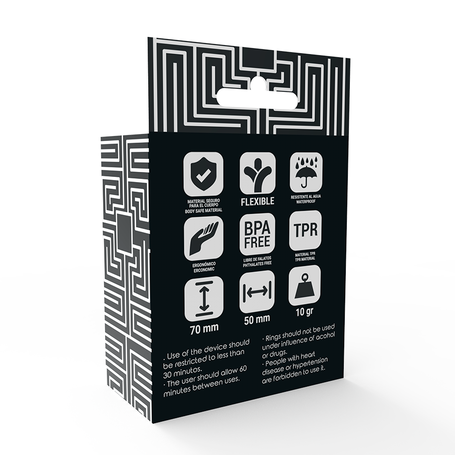 ADDICTED TOYS - POTENZ- C-PRSTEN ZA PENIS CRNI