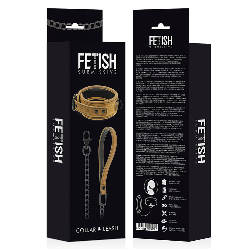 FETISH SUBMISIVNO POREKLO - OGRLICA OD NEOPRENA SA LANCEM