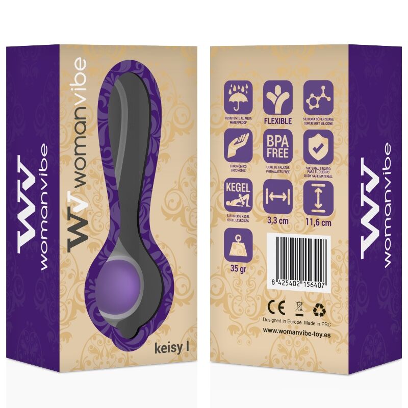 WOMANVIBE - KEISY I LOPTA GEJŠA SILIKONSKA