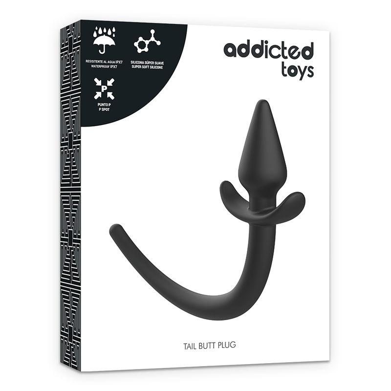 ADDICTED TOYS - ŠTENCI ANALNI ČEP SILIKONSKI