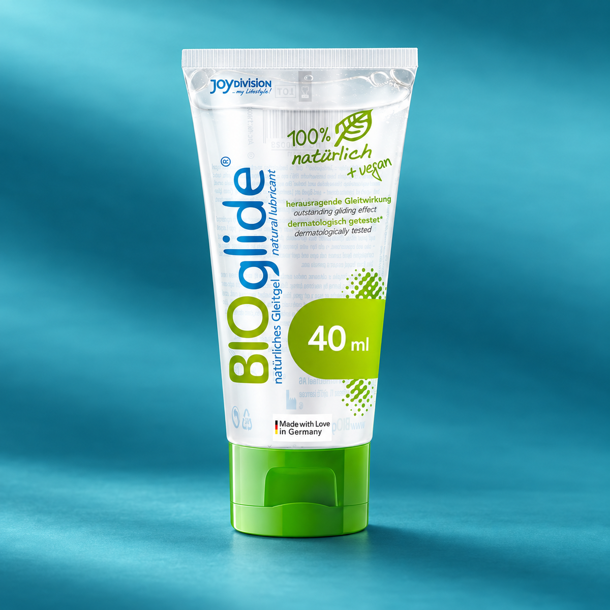 Joydivision BIOglide Natural Water-Based Lubricant, 40 ml
