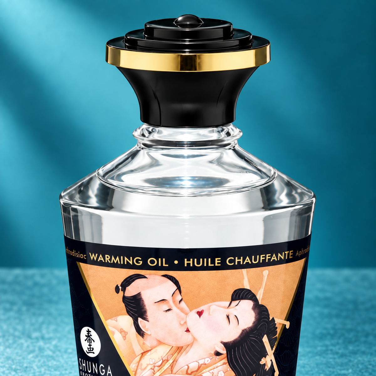 Shunga — Fetish vanilla flavor heat effect massage oil 100 ml — detail