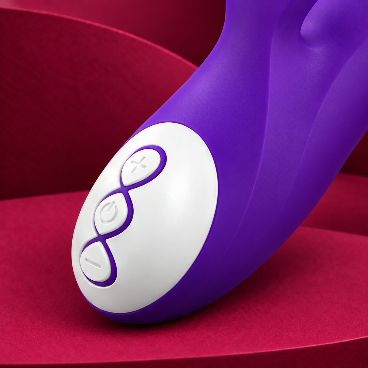 Galatea Galo Purple Vibrator, WatchMe Compatible — detail view