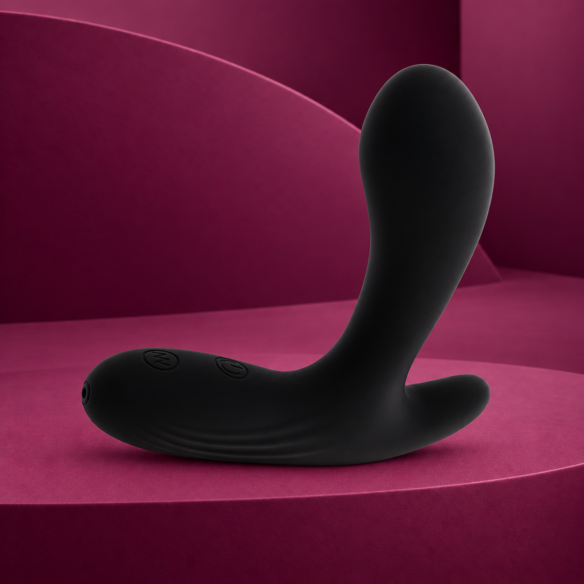 Addicted Toys Vibrating Anal Massager, Black