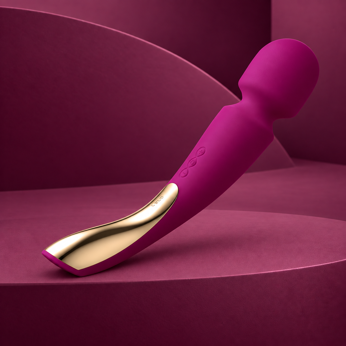 LELO Smart Wand 2 3 Colors — Burgundy