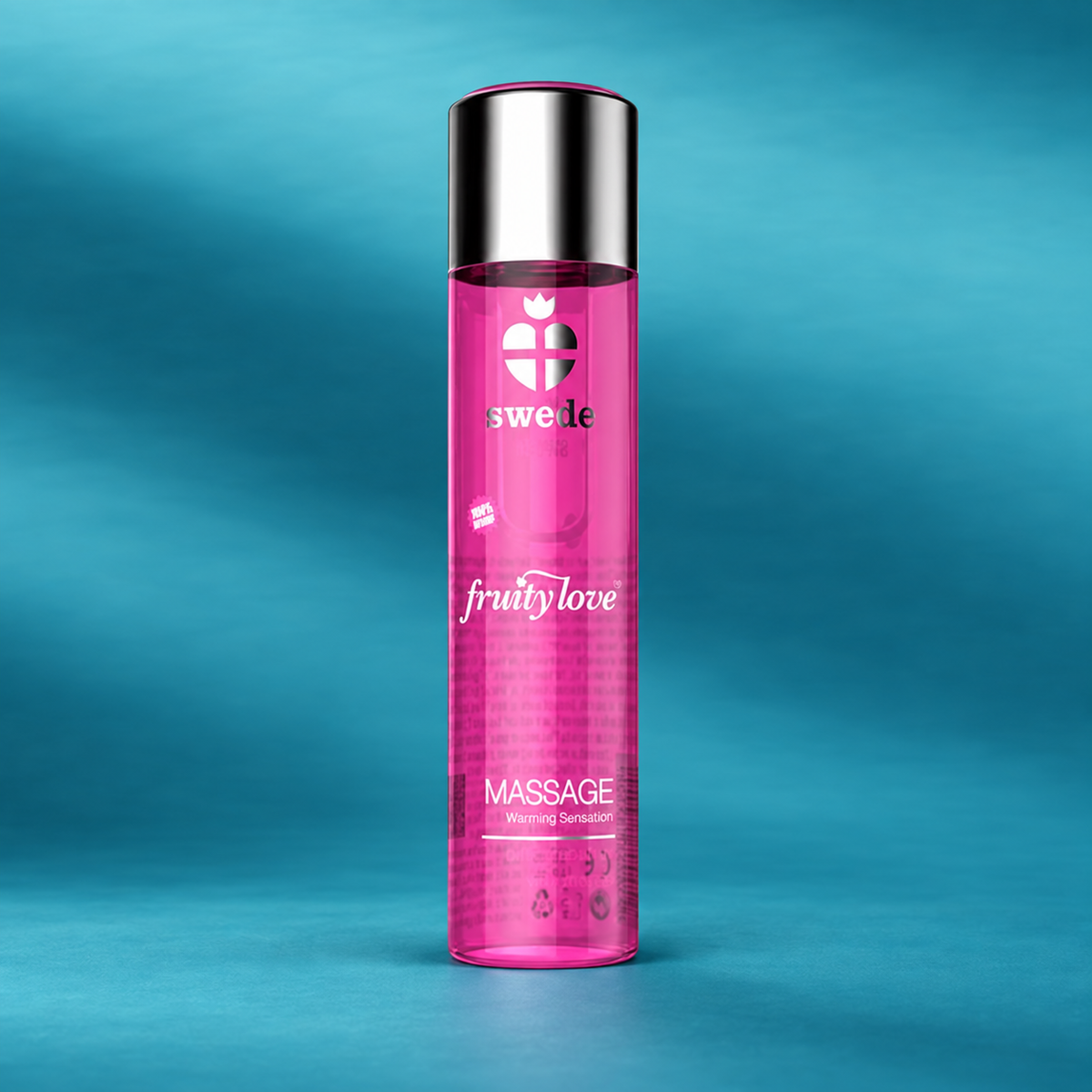 Swede Fruity Love Warming Massage Oil, Pink Grapefruit & Mango, 60 ml