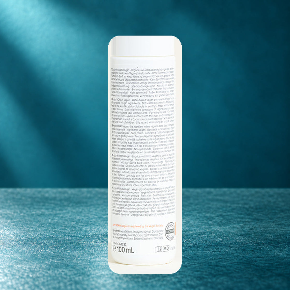 Pjur Woman Vegan 100 ml — back detail