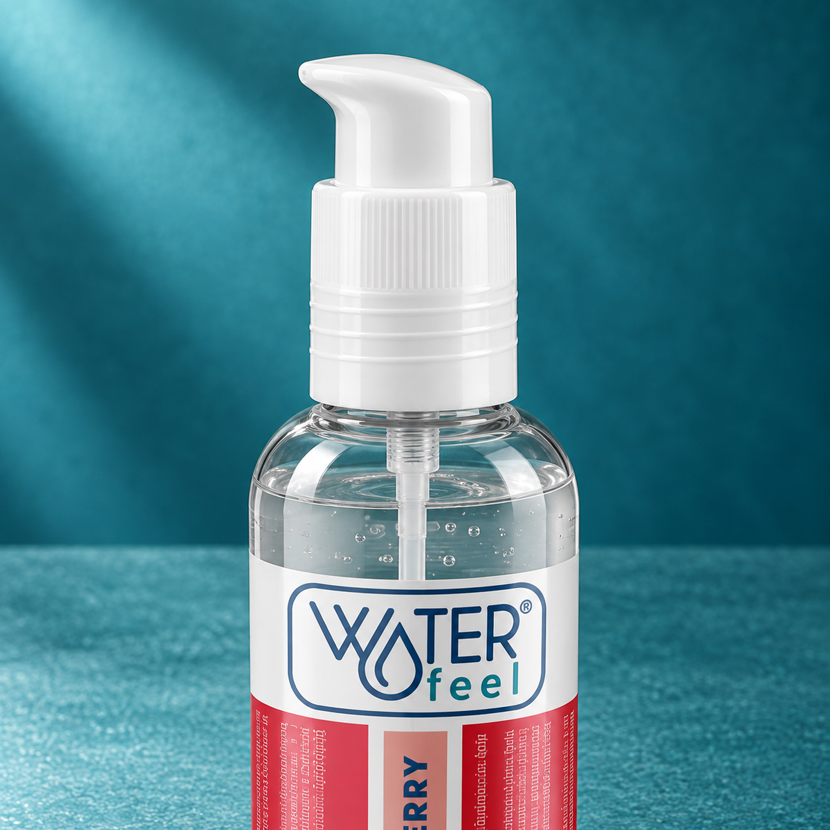 Waterfeel Cherry lubricant 175 ml — pump detail
