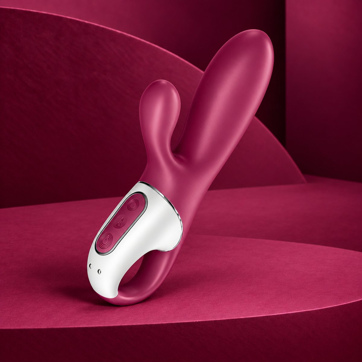 Satisfyer Hot Bunny Heated Rabbit Vibrator with App Control