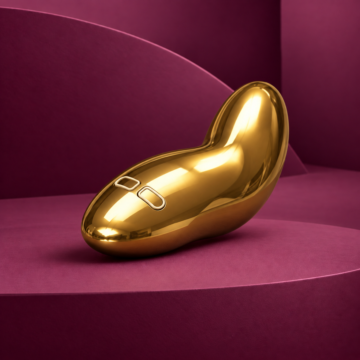 LELO YVA Gold Clitoral Vibrator