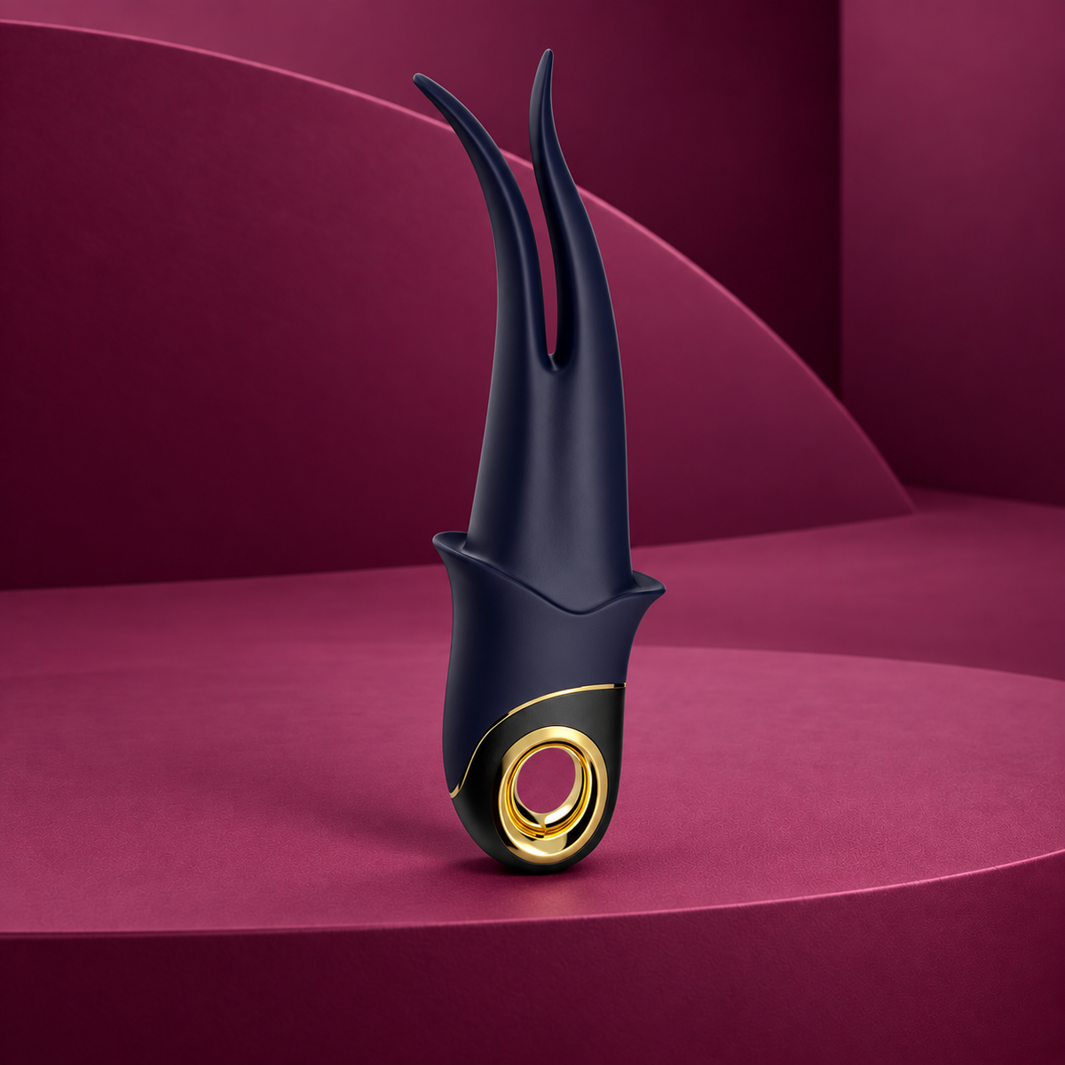 Armony Shadow vibrator double-head teasing blue