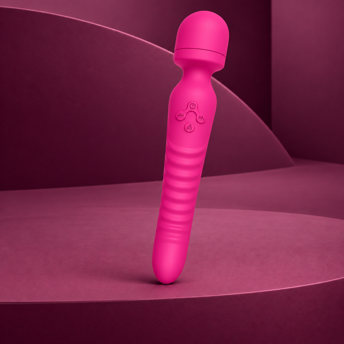 Armony Mission massager & vibrator heat effect fuchsia