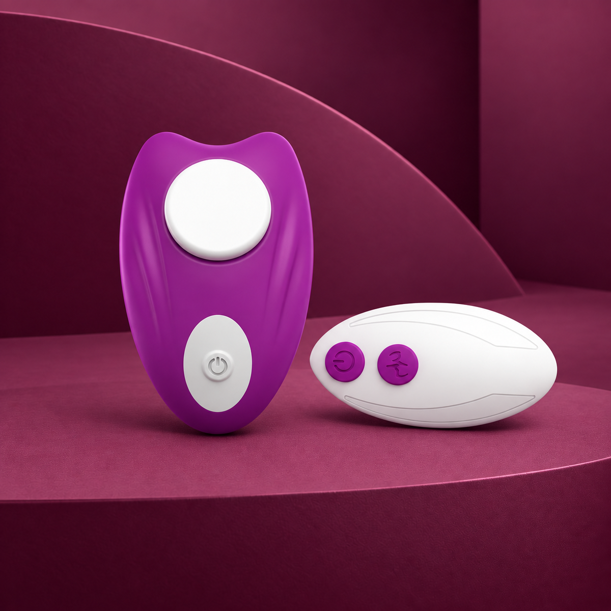 Armony Butterfly Wearable Panty Vibrator with Remote Control — Purple