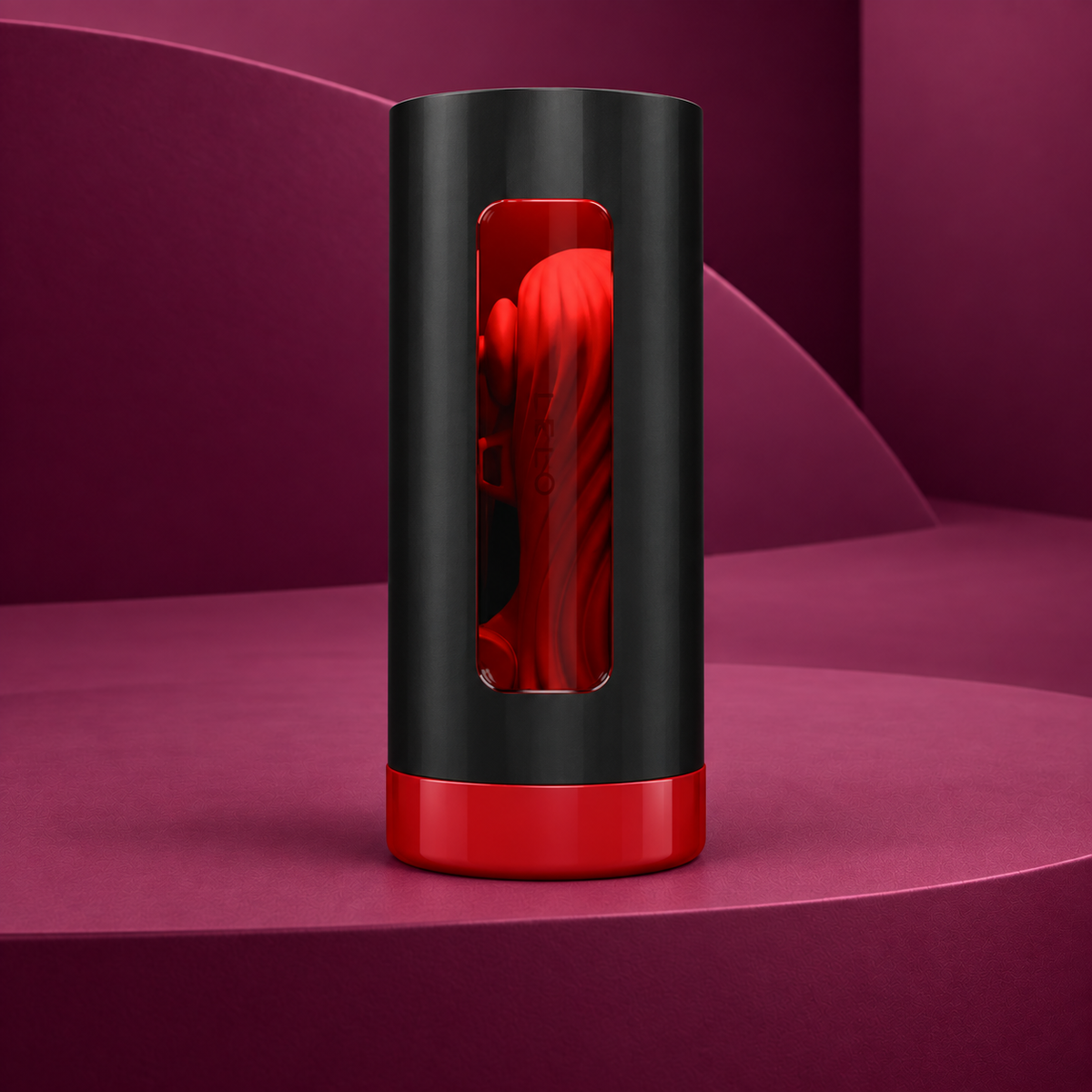 LELO F1S V3 App-Controlled Male Massager Teal/Red, Standard/XL — XL / Red